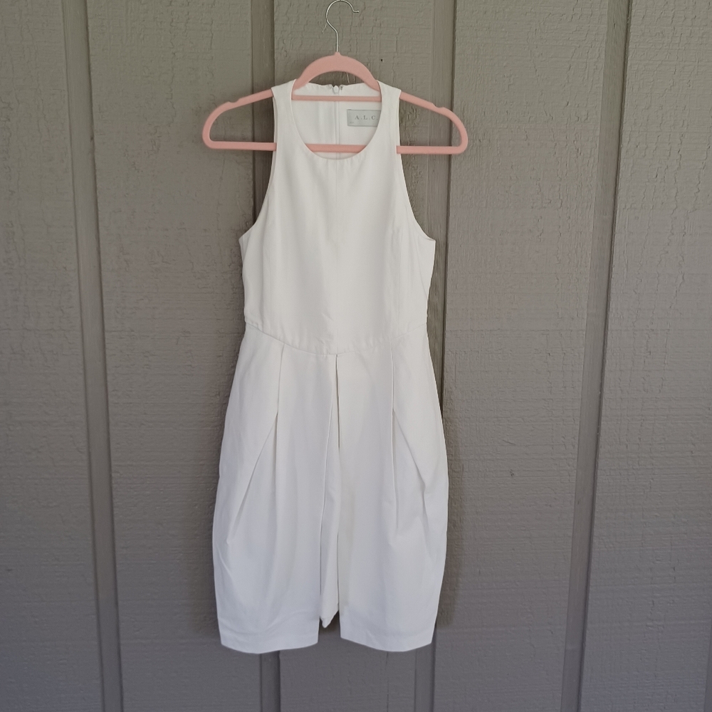 A.L.C. White Sleeveless Dress